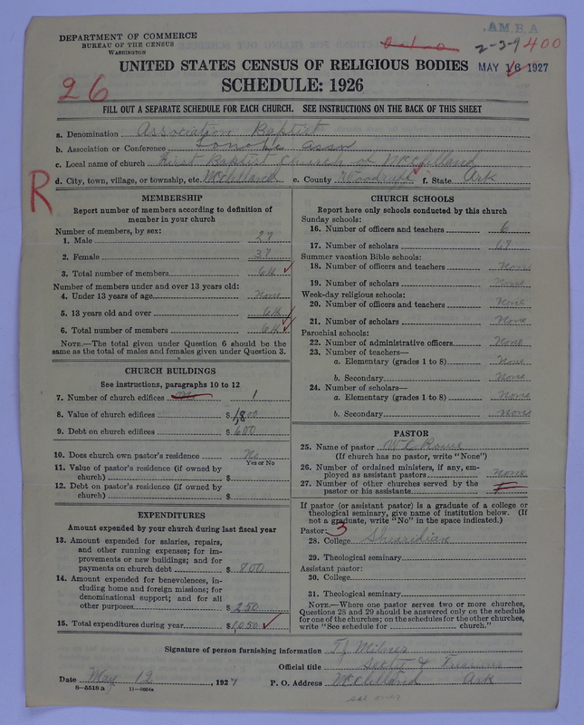 Scan of Landmark Baptist of America: 400