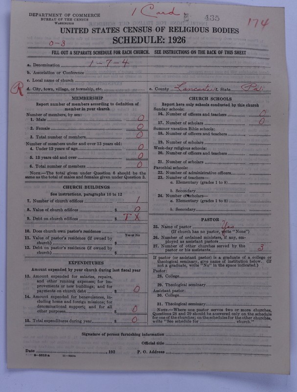 Scan of Reformed Church in the United States: 435