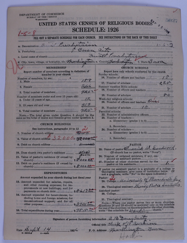 Scan of Presbyterian Church in the United States of America: 5027