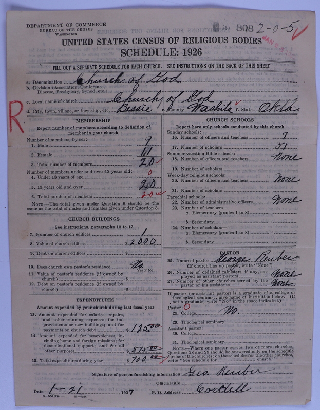 Scan of Church of God (Headquarters, Anderson, Ind.): 808