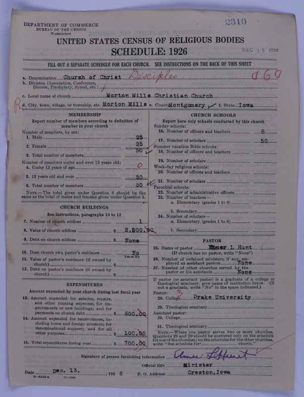 Scan of Disciples of Christ: 2310