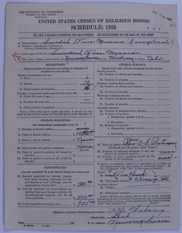 Scan of Swedish Evangelical Free Church of the United States of America: 82