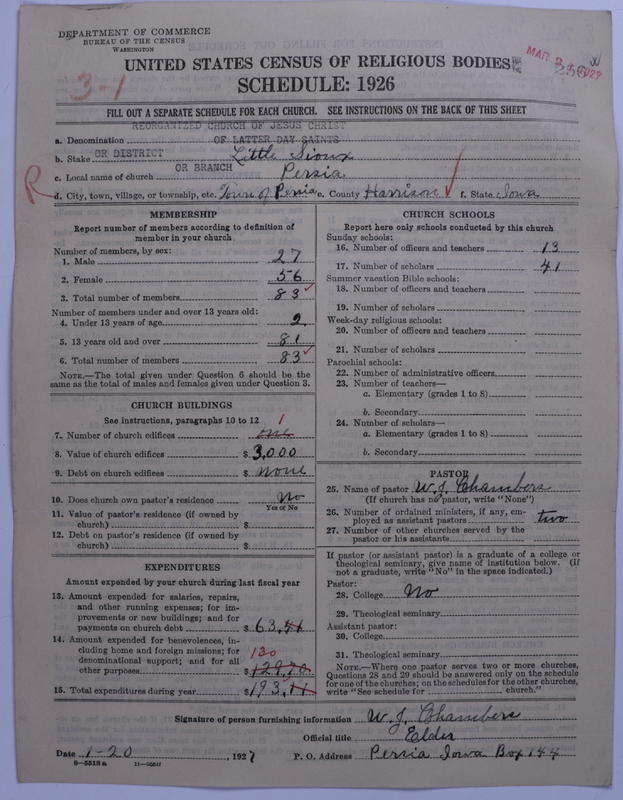 Scan of Reorganized Church of Jesus Christ of Latter Day Saints: 256