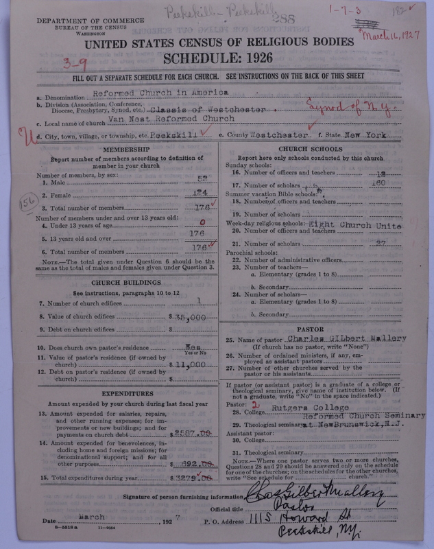 Scan of Reformed Church in America: 288