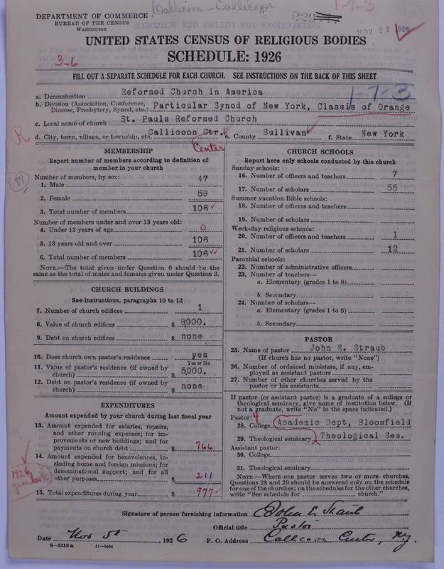 Scan of Reformed Church in America: 229