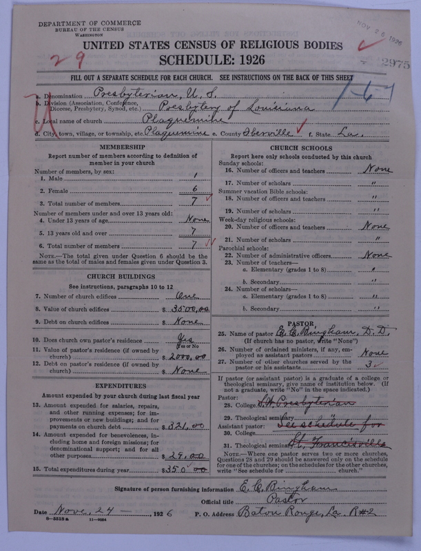 Scan of Presbyterian Church in the United States: 2975