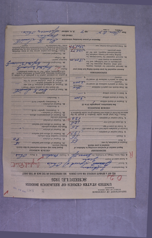 Scan of Synod of the Reformed Presbyterian Church of North America: 182