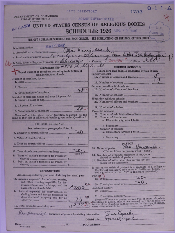 Scan of Negro Baptists: 4755