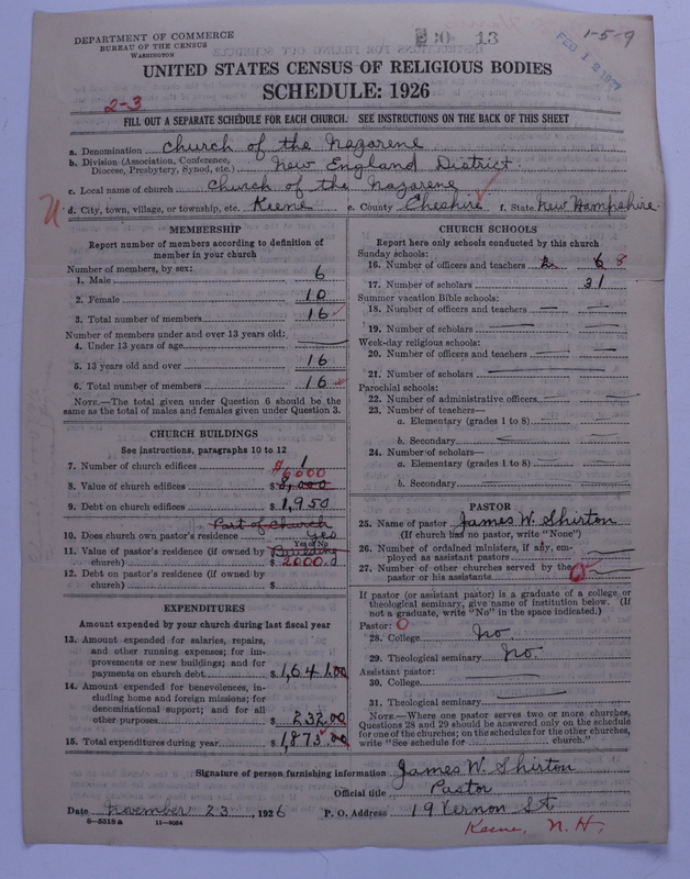Scan of Church of the Nazarene: 13