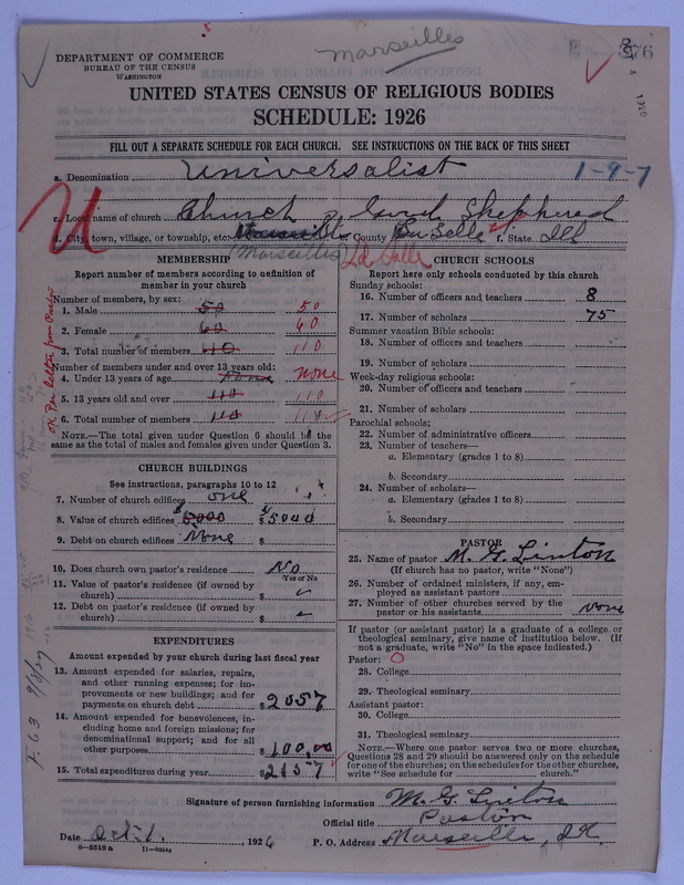 Scan of Universalist Church: 376