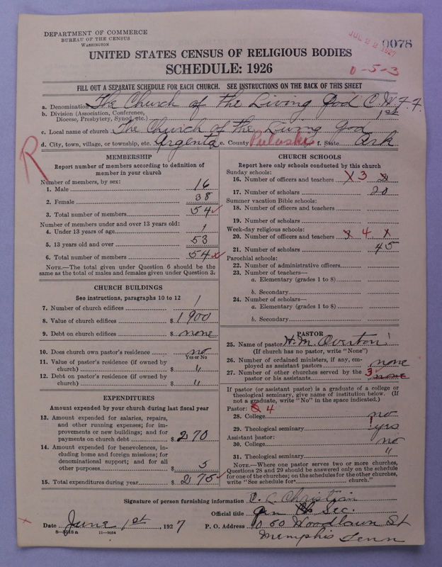 Scan of Church of the Living God, Christian Workers for Fellowship: 78