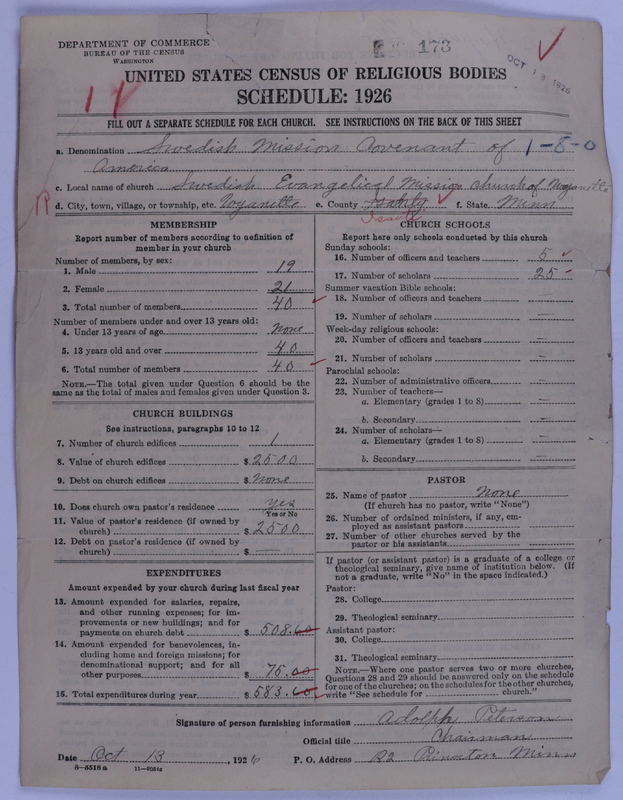 Scan of Swedish Evangelical Mission Covenant of America: 173