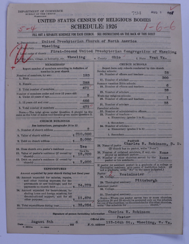 Scan of United Presbyterian Church of North America: 794