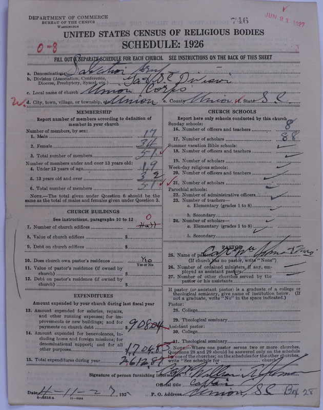 Scan of Salvation Army: 746
