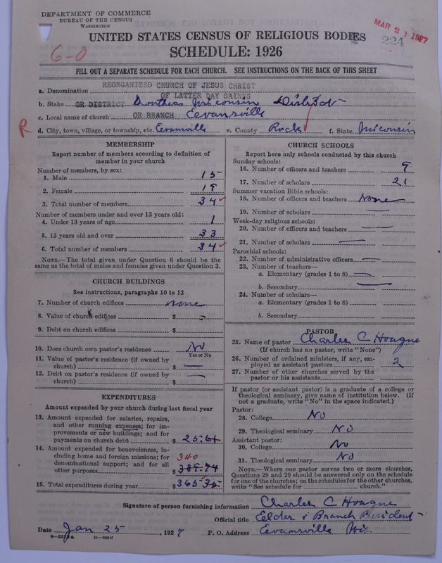 Scan of Reorganized Church of Jesus Christ of Latter Day Saints: 224