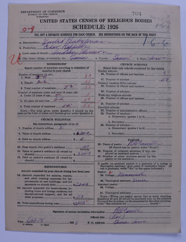 Scan of United Presbyterian Church of North America: 704