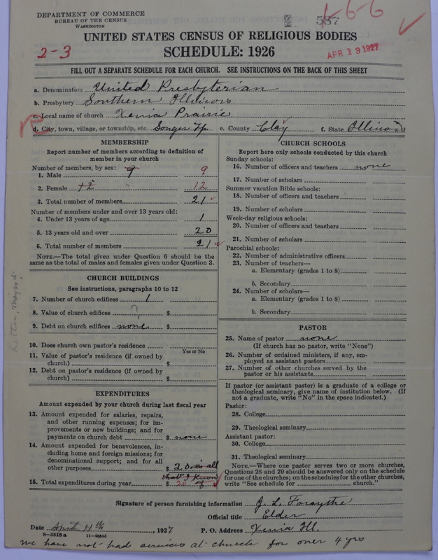 Scan of United Presbyterian Church of North America: 587
