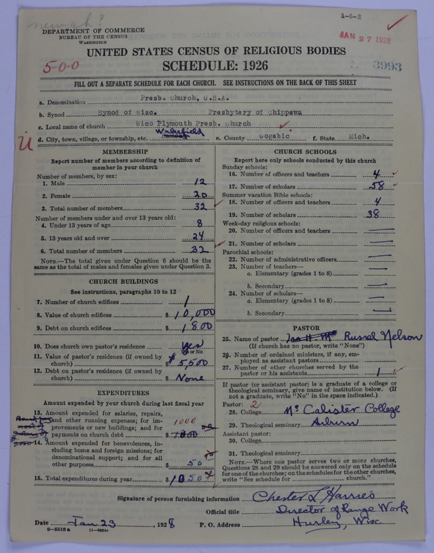 Scan of Presbyterian Church in the United States of America: 3993