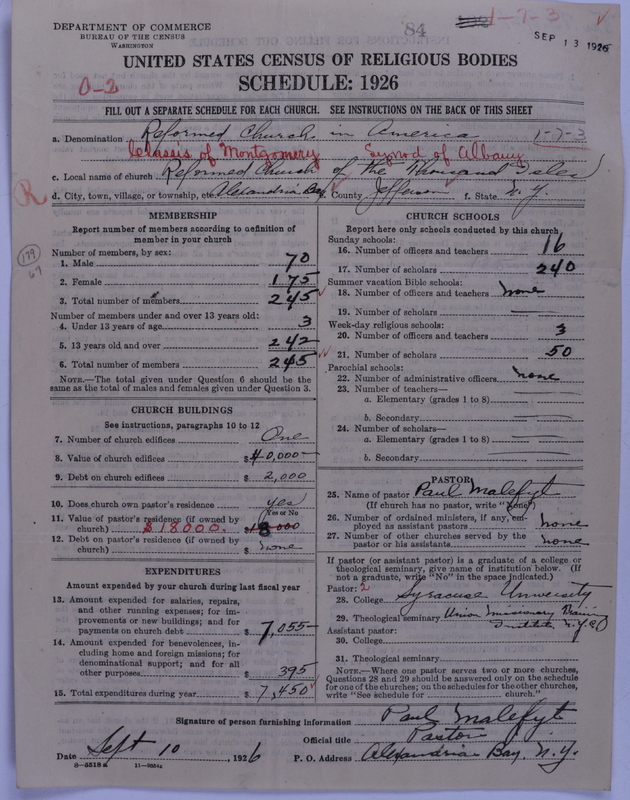 Scan of Reformed Church in America: 84