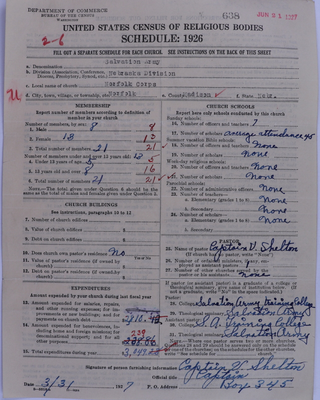 Scan of Salvation Army: 638