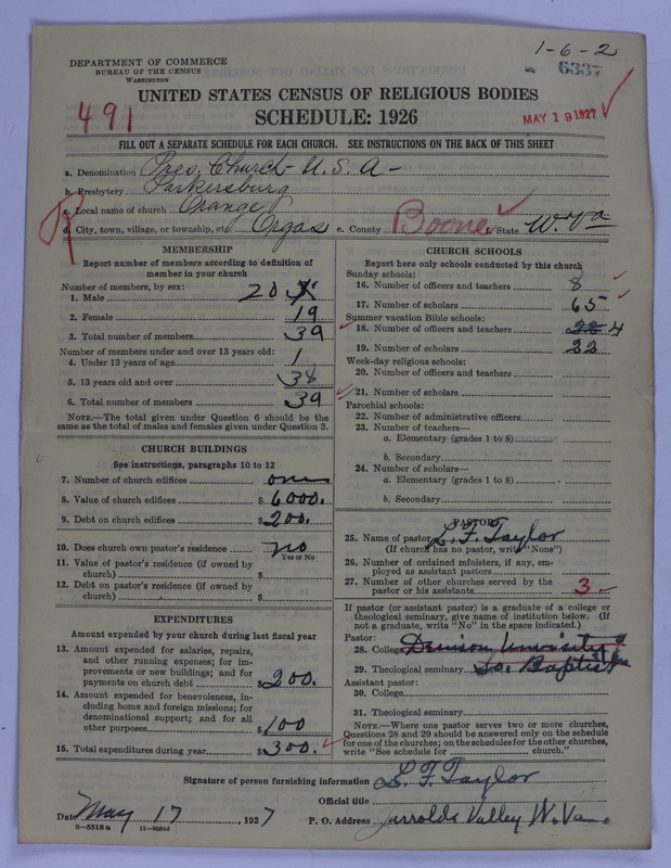 Scan of Presbyterian Church in the United States of America: 6337