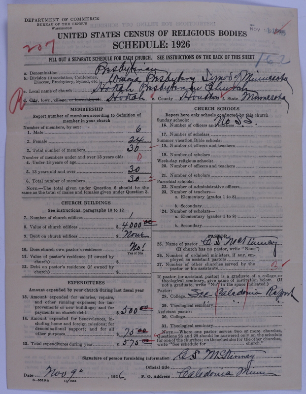Scan of Presbyterian Church in the United States of America: 4496