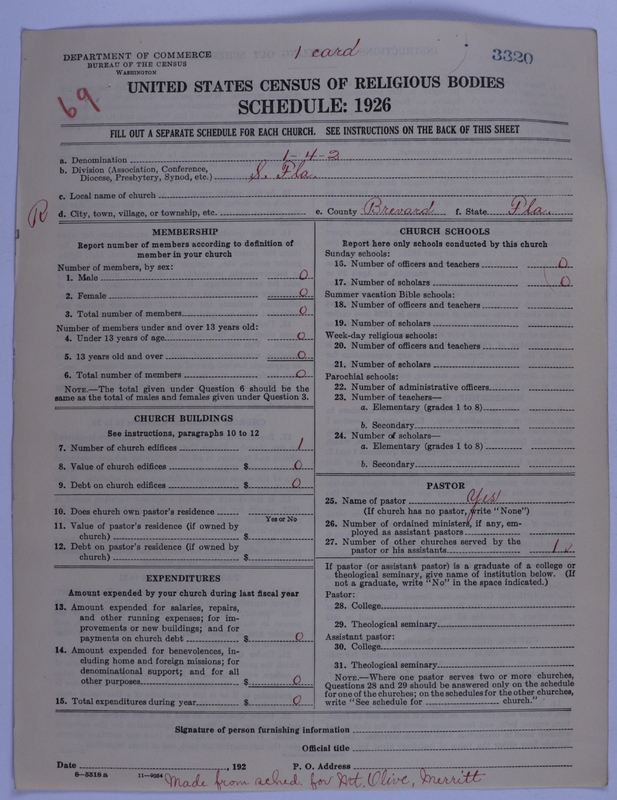 Scan of African Methodist Episcopal Church: 3320