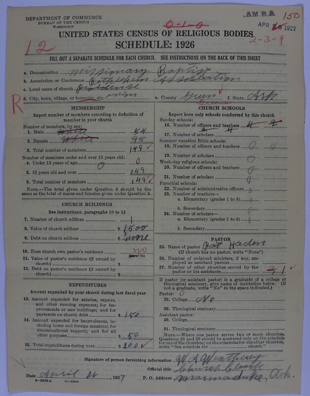 Scan of Landmark Baptist of America: 150