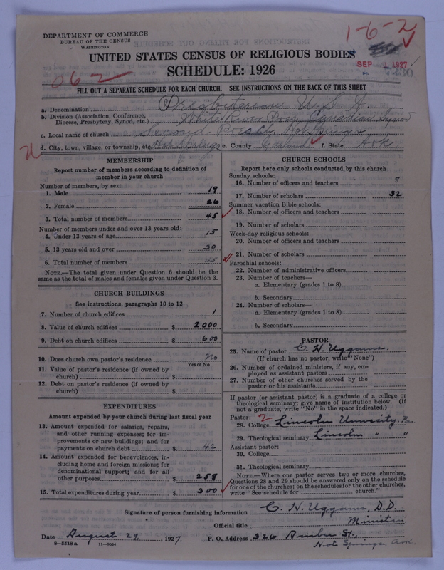 Scan of Presbyterian Church in the United States of America: 7230