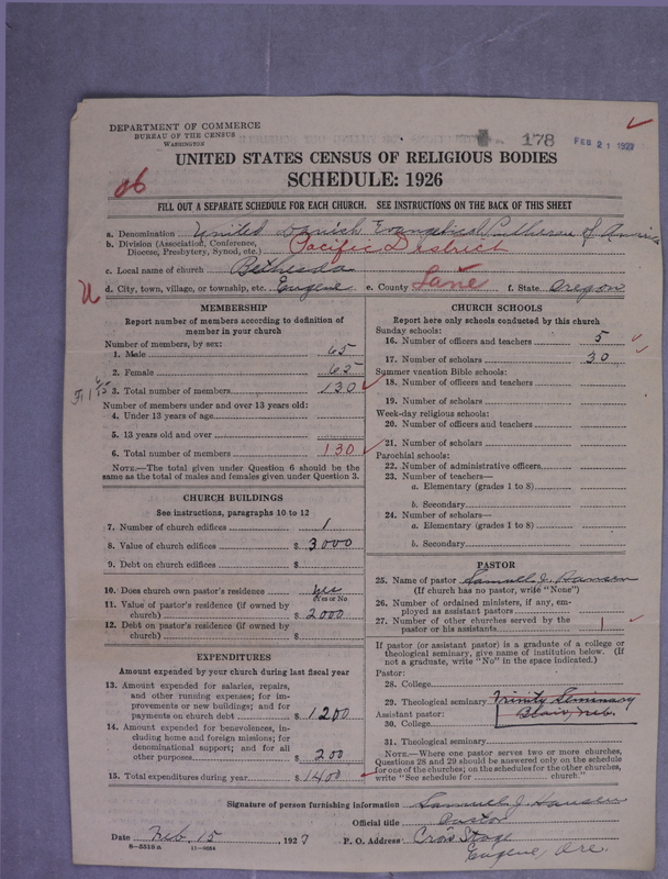 Scan of United Danish Evangelical Lutheran Church in America: 178