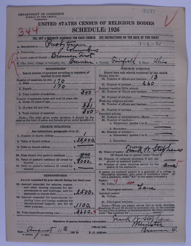 Scan of Presbyterian Church in the United States of America: 2637
