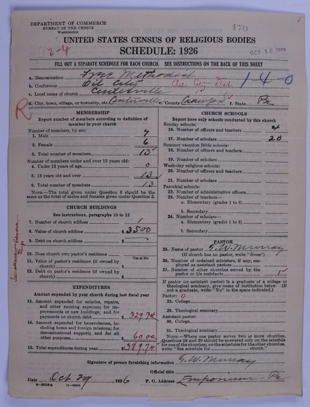 Scan of Free Methodist Church of North America: 170