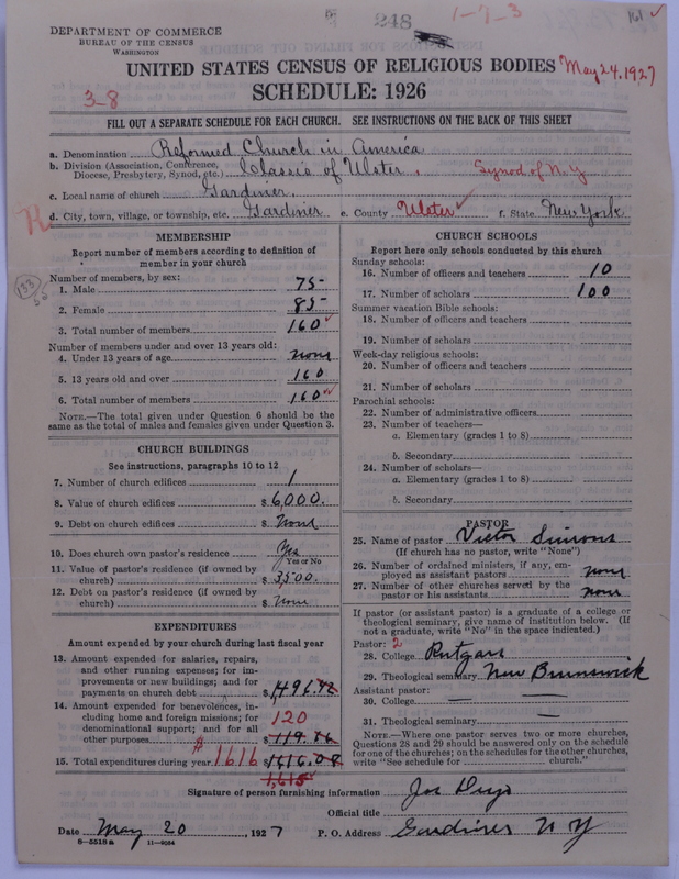 Scan of Reformed Church in America: 248