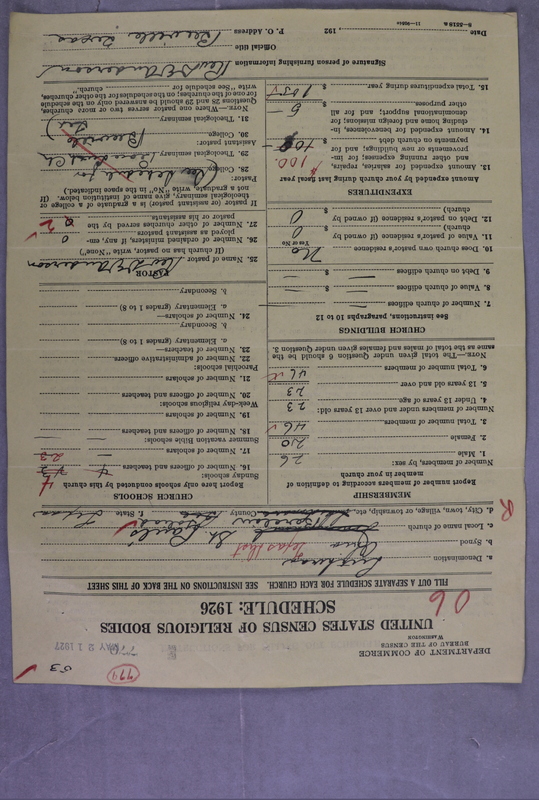 Scan of Synod of the Reformed Presbyterian Church of North America: 779
