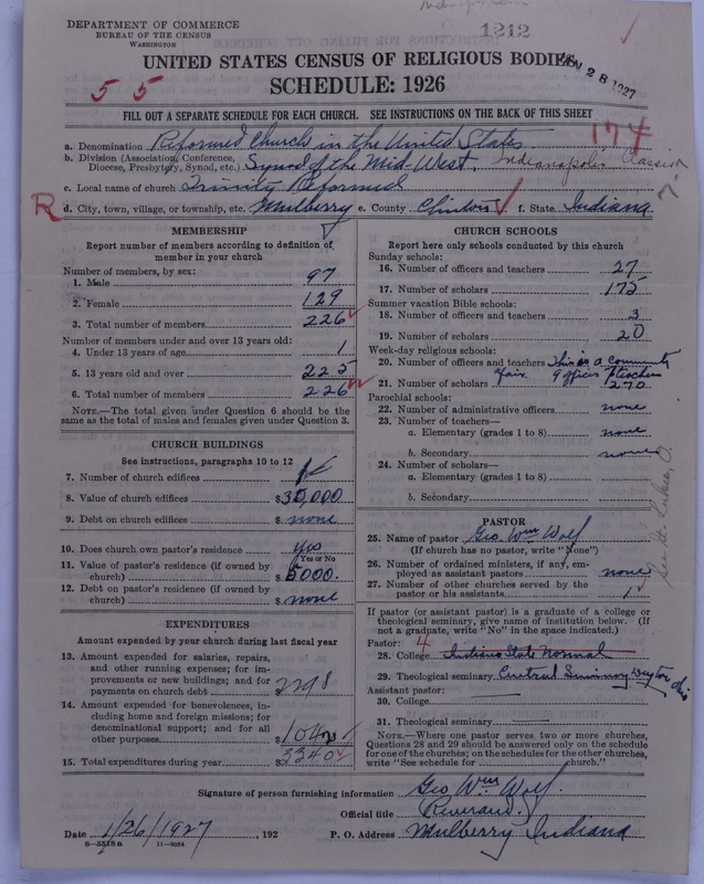 Scan of Reformed Church in the United States: 1212