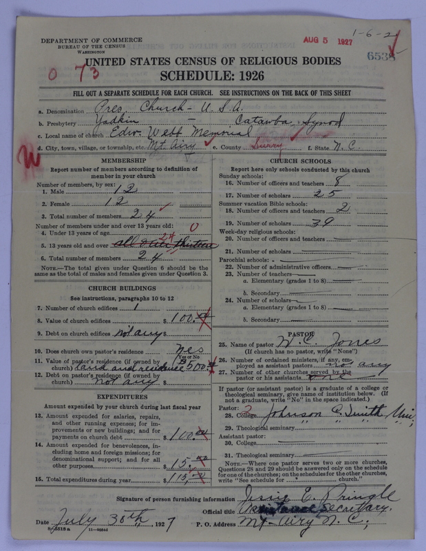 Scan of Presbyterian Church in the United States of America: 6538