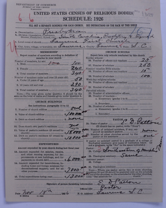 Scan of Presbyterian Church in the United States: 1465
