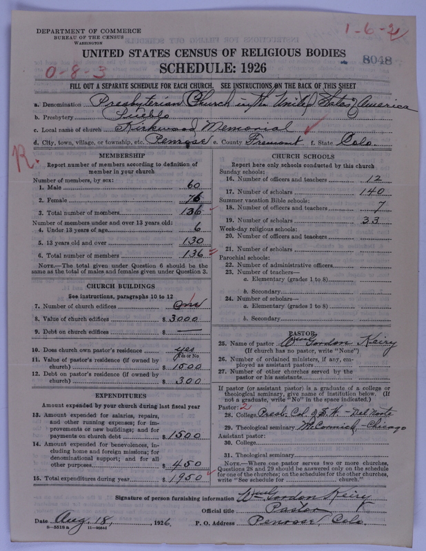 Scan of Presbyterian Church in the United States of America: 8048
