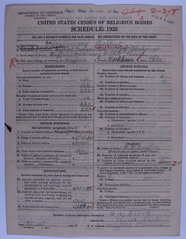 Scan of Missionary Baptist General Assembly of Oklahoma: 2