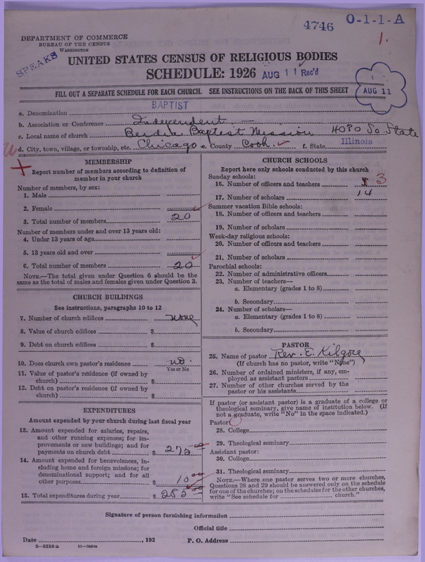 Scan of Negro Baptists: 4746
