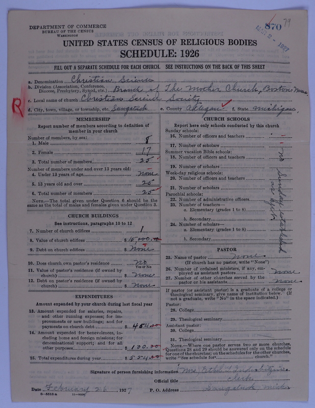 Scan of Church of Christ, Scientist: 870