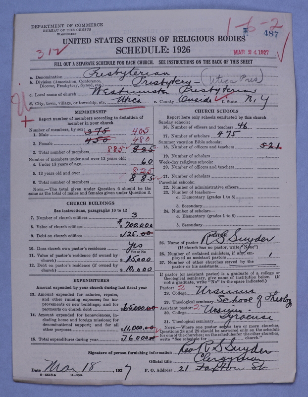Scan of Presbyterian Church in the United States of America: 487