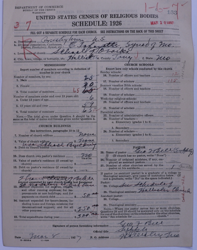 Scan of Presbyterian Church in the United States: 133