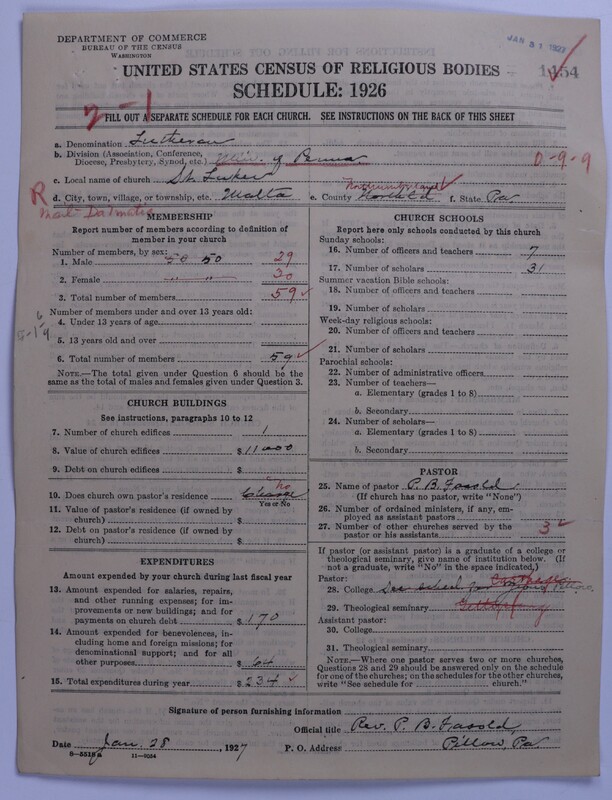 Scan of United Lutheran Church in America: 1454
