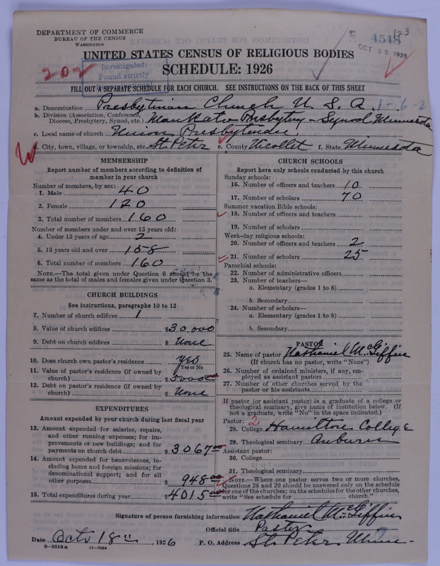 Scan of Presbyterian Church in the United States of America: 4548