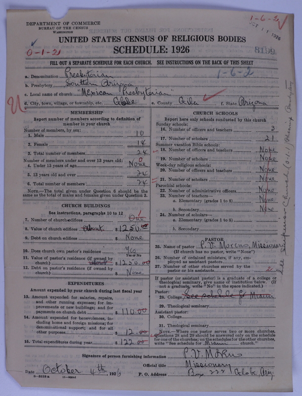 Scan of Presbyterian Church in the United States of America: 8199