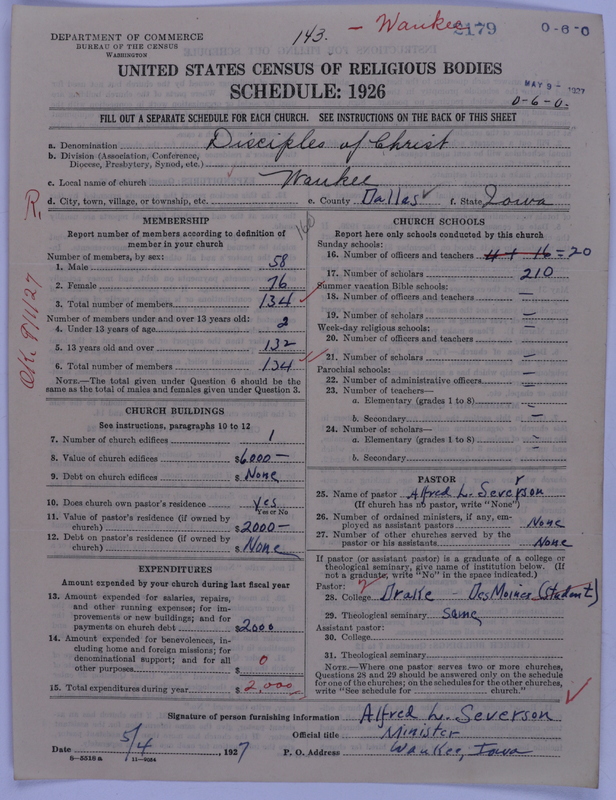Scan of Disciples of Christ: 2179