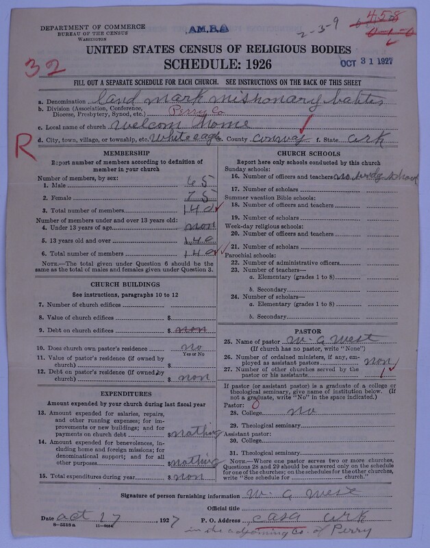 Scan of Landmark Baptist of America: 458