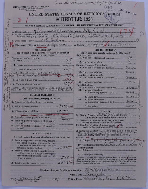 Scan of Reformed Church in the United States: 340
