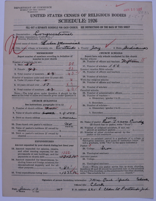 Scan of Congregational Churches: 2125